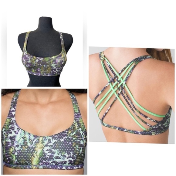 EUC Lululemon Free to be Bra sz 4 - Picture 1 of 5